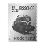 Zilveren Postzegel NS Bisschop